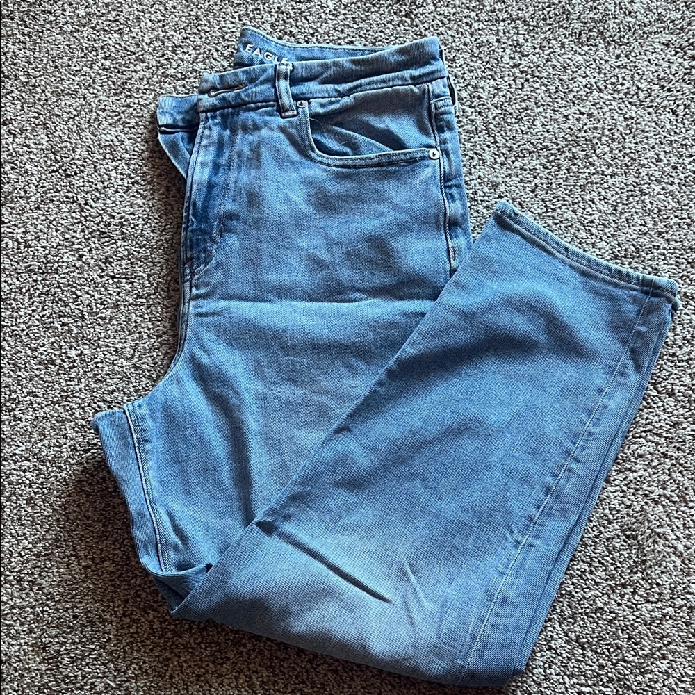 American Eagle Outfitters Light Blue Stretch Denim